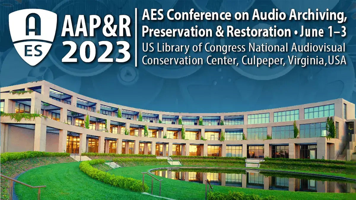 CEDAR Audio at the AES Conference on Audio Archiving, Preservation & Restoration