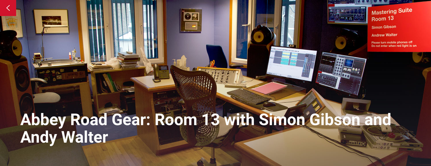 Abbey Road Studios Room 13