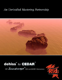 CEDAR DeHiss for Soundscape