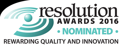 Resolution Award nomination 2016