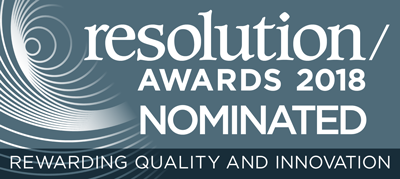 Resolution Award nomination 2018