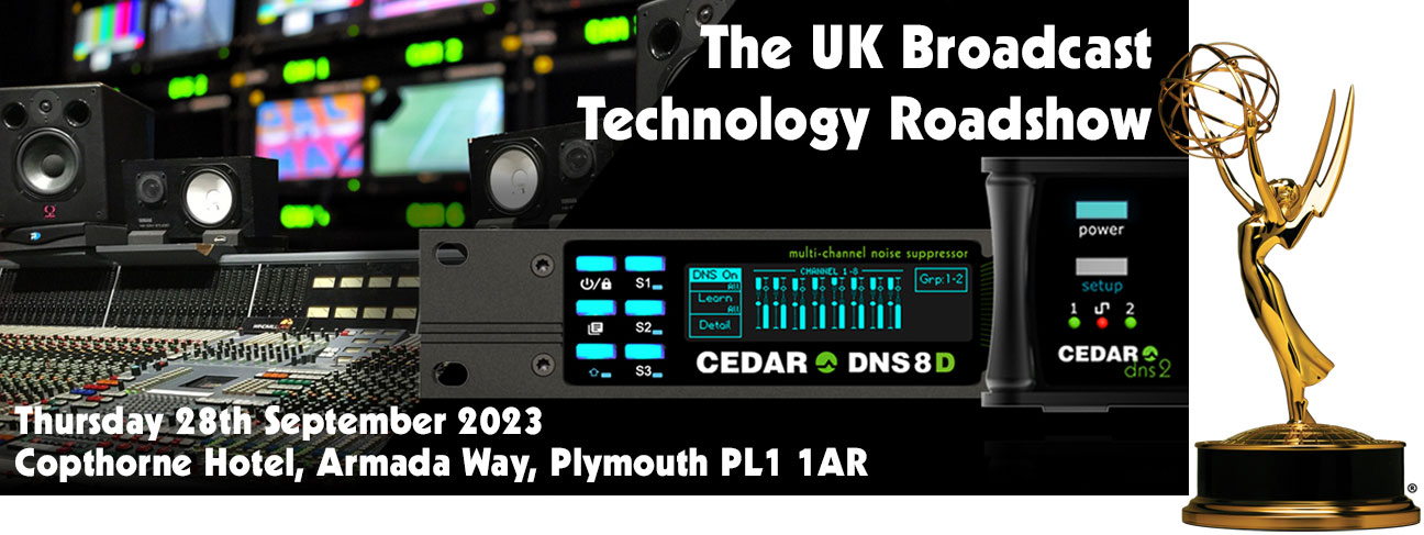 The UK Broadcast Technology Roadshow 2023